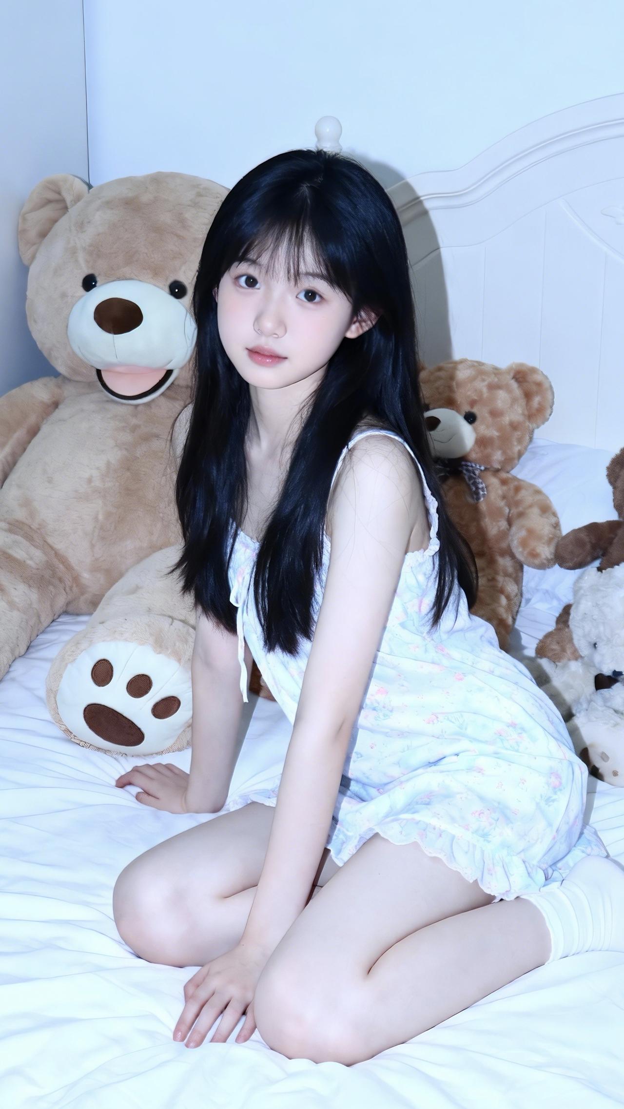 甜妹美女淑女甜系女孩清纯甜美