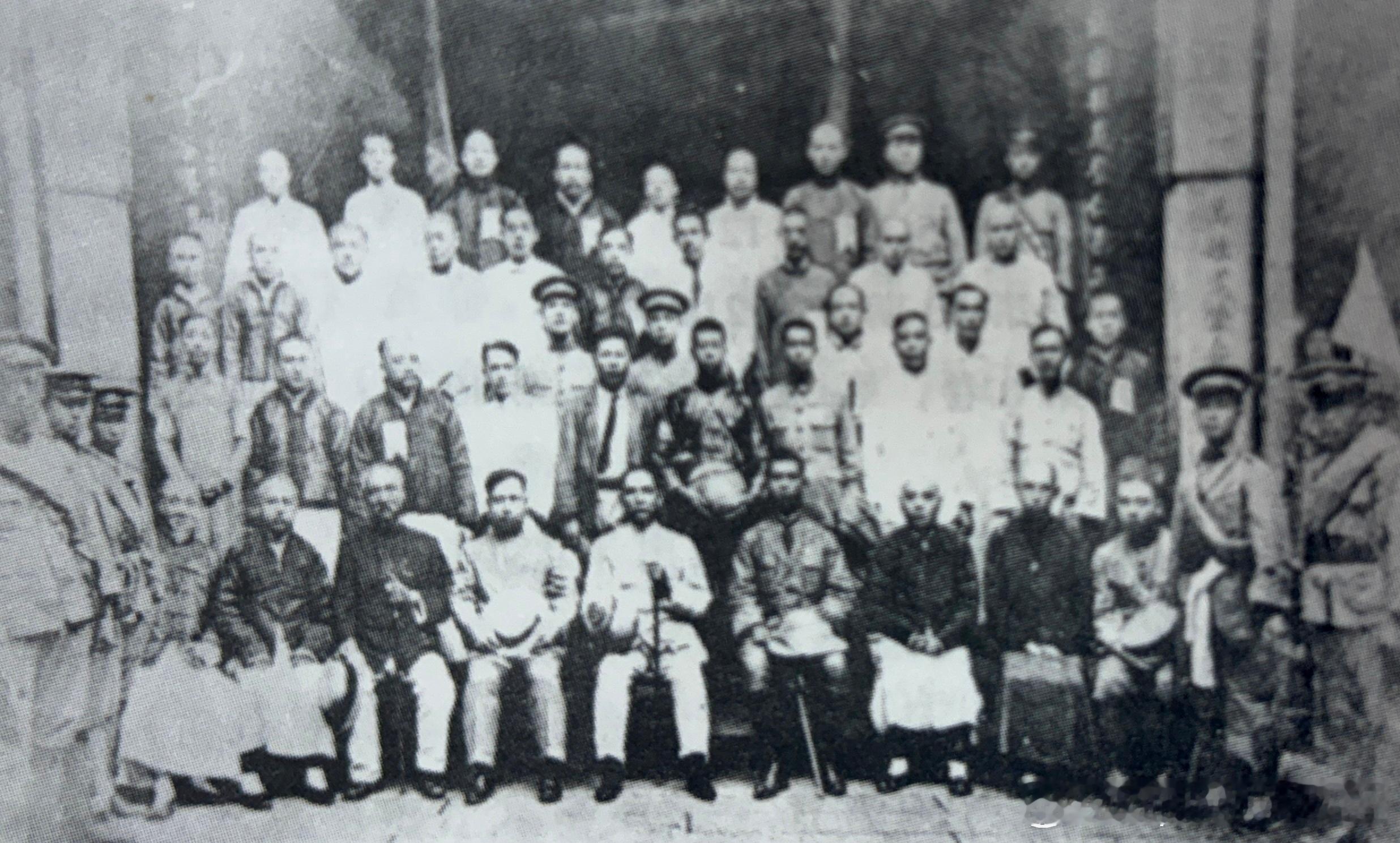 1923年6月4日石龙各界欢迎孙中山合影历史影像