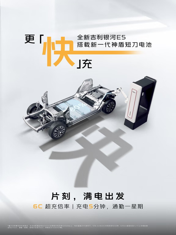 全新吉利银河E5｜电池就是底气