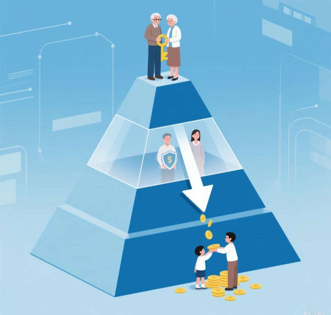 你家属于什么情况呢？1.有钱的家庭，婆婆或许不常围绕儿孙转，但总在关键时刻递