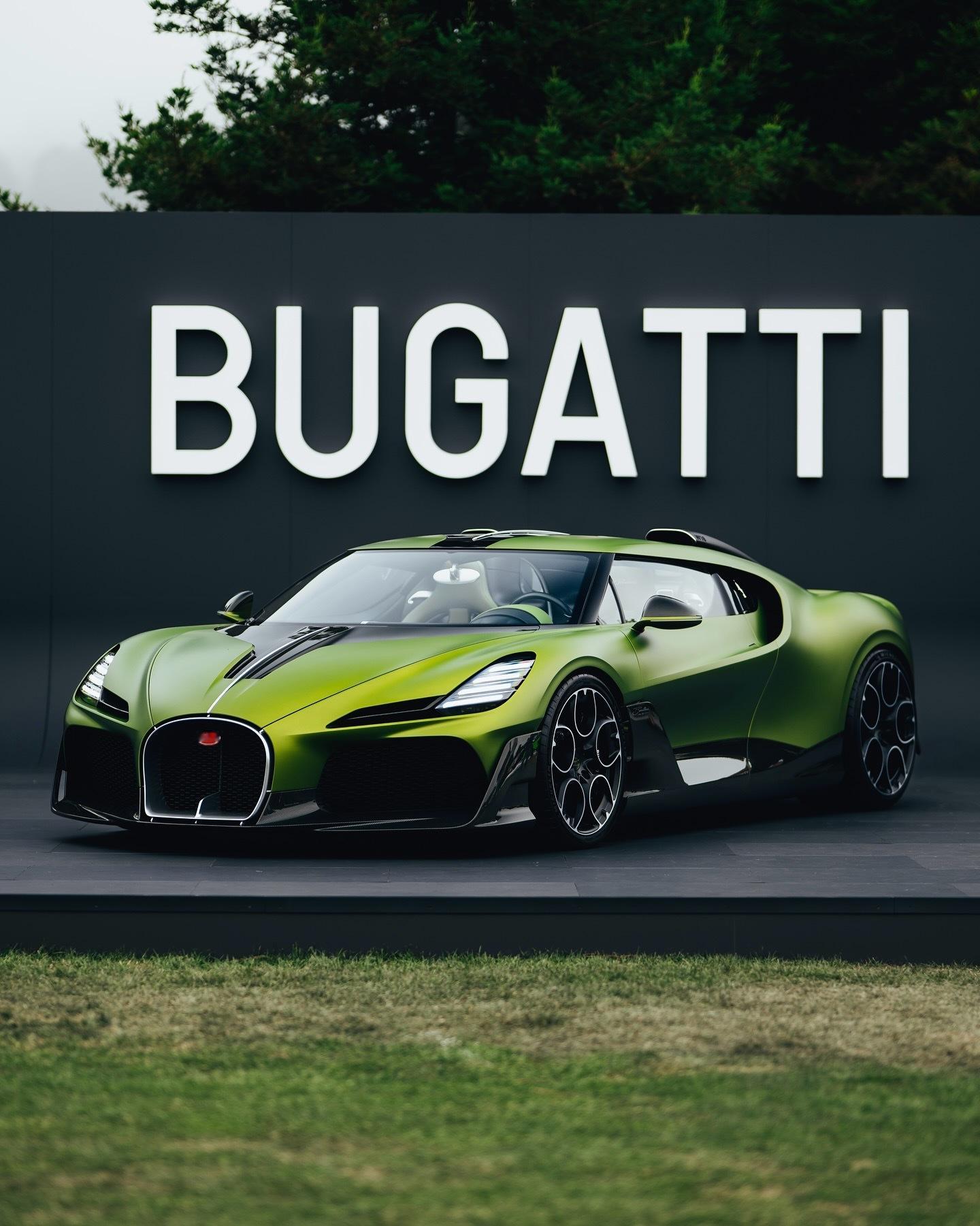 看看这台布加迪新车的受欢迎程度！BugattiBrouillard——如同Qu