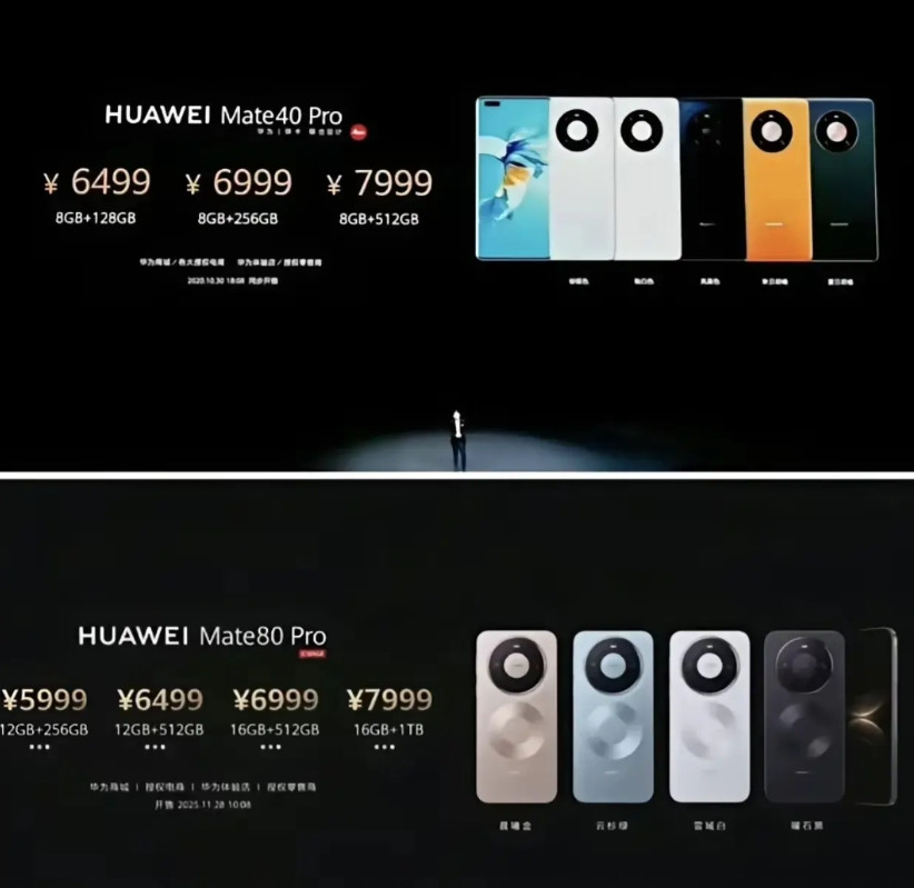 当年华为Mate40Pro不开发布会直接开卖！8+128卖到6499！仍然一机难