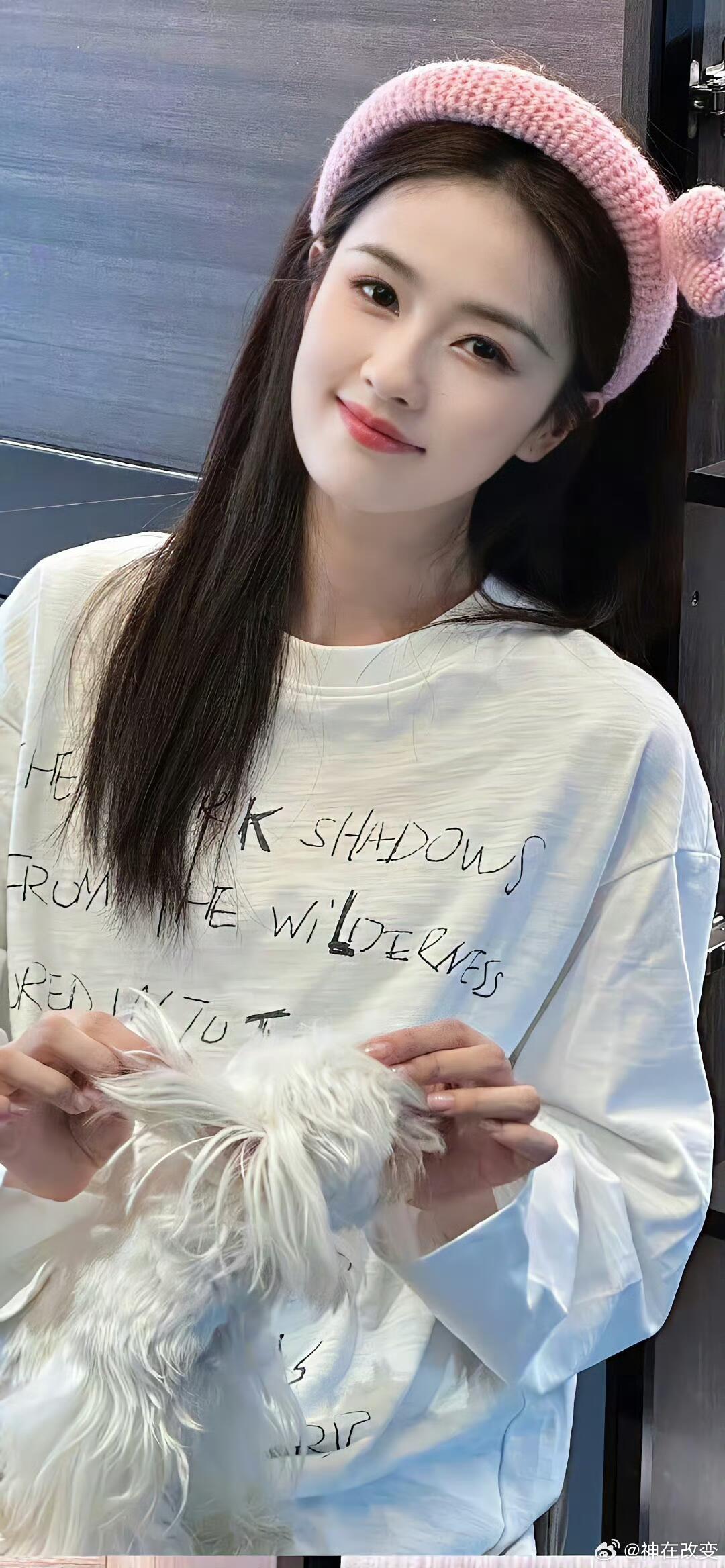 白鹿白鹿壁纸分享好美的一张脸白鹿｜