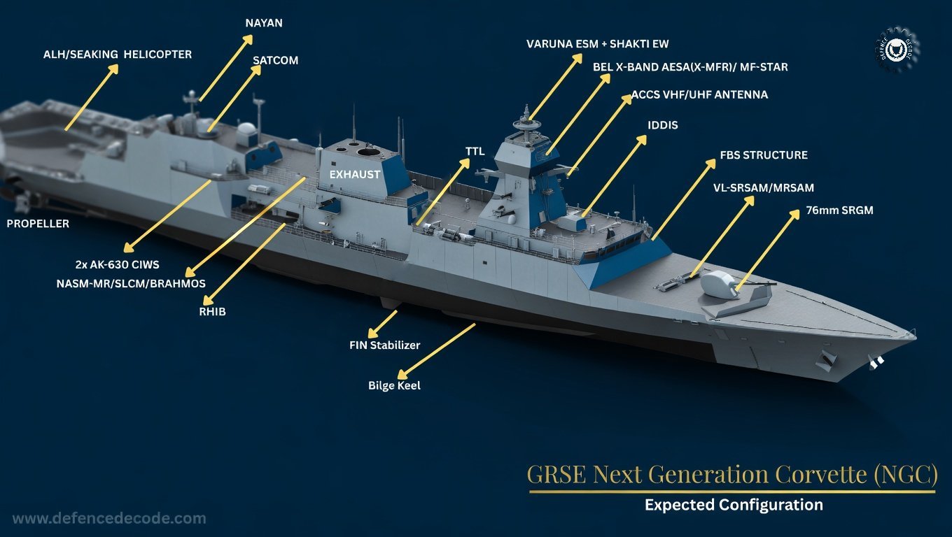 印海军获4千亿卢比强援：将建造8艘新一代轻型护卫舰2026年3月23日，印度“T