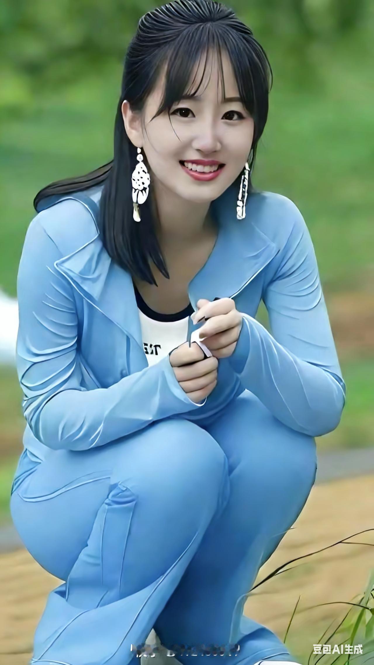 鹏垌村那些投身乡村旅游事业的女性，她们身着蓝衣，在古村落里笑语盈盈。曾经破败的鹏