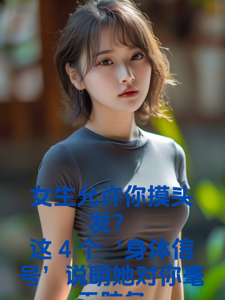 女生允许你摸头发？这4个‘身体信号’说明她对你毫无防备
