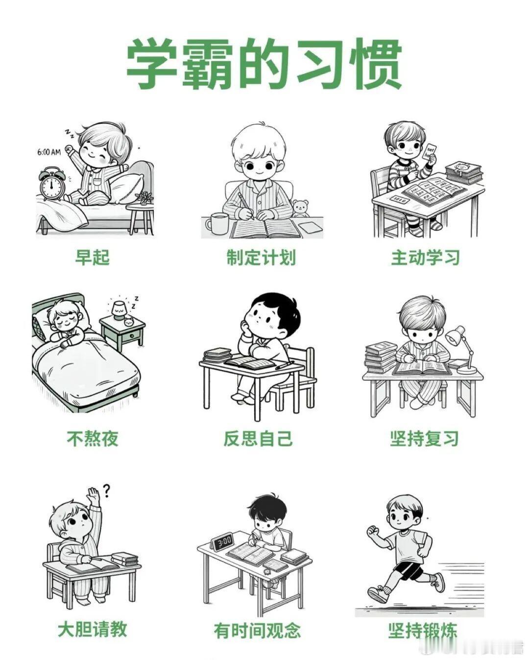 学霸和学渣，差距到底在哪里🧐​​​