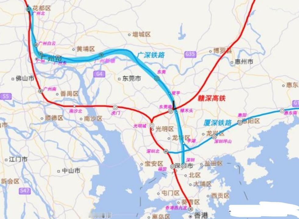 广深城际铁路作为连接广州和深圳的重要交通干线，在达速200公里的基础上设10座车
