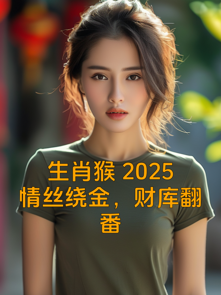 生肖猴2025：情丝绕金，财库翻番
