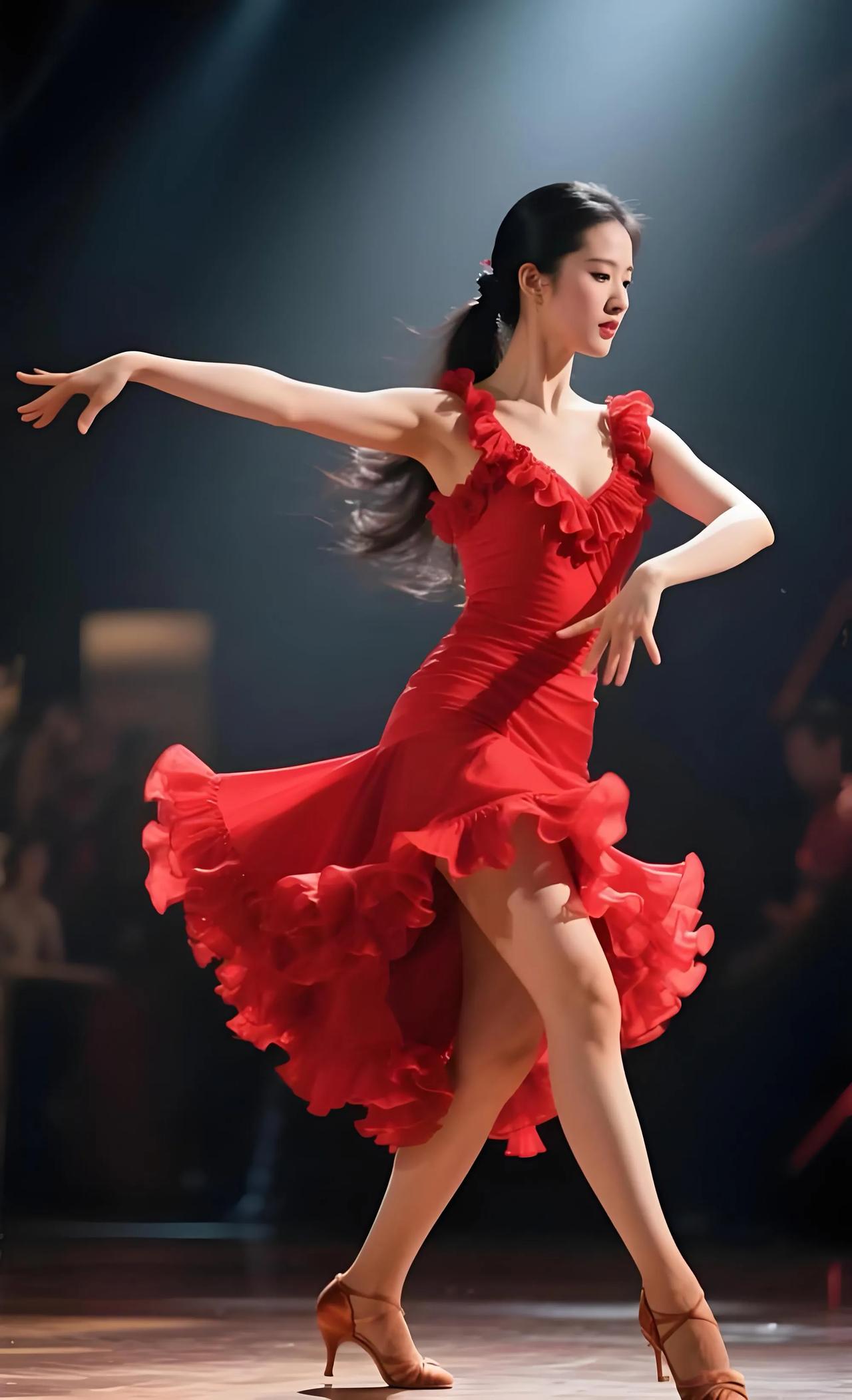 内娱独一份的天仙氛围感，刘亦菲的美从来不是单薄皮相。天生优越头包脸骨相，鹅蛋脸