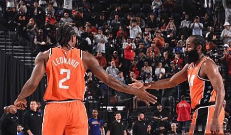 有空间的哈登跟伦纳德太可怕了，祖巴茨一觉睡醒发现家没了！！自从祖巴茨受伤，快