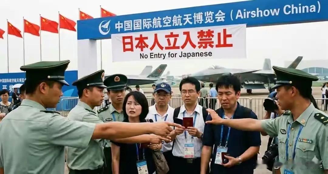 中国航展下逐客令：日本人一律不准入内，日方盯上的情报全泡汤​​“日本人不准入内