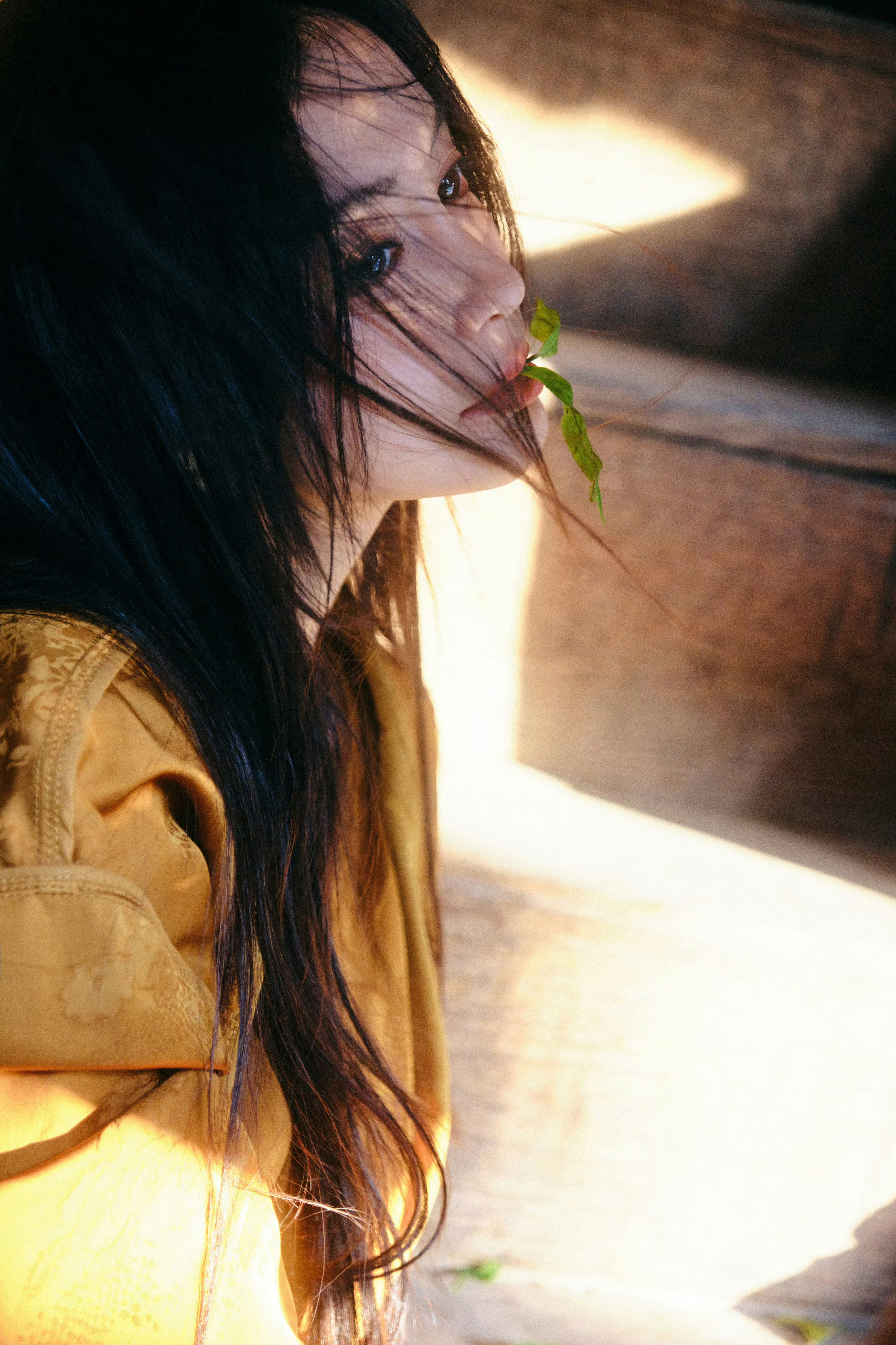 凝聚v力量💚这个春天和angelababy一起温柔陪伴春光作序，茶香为伴