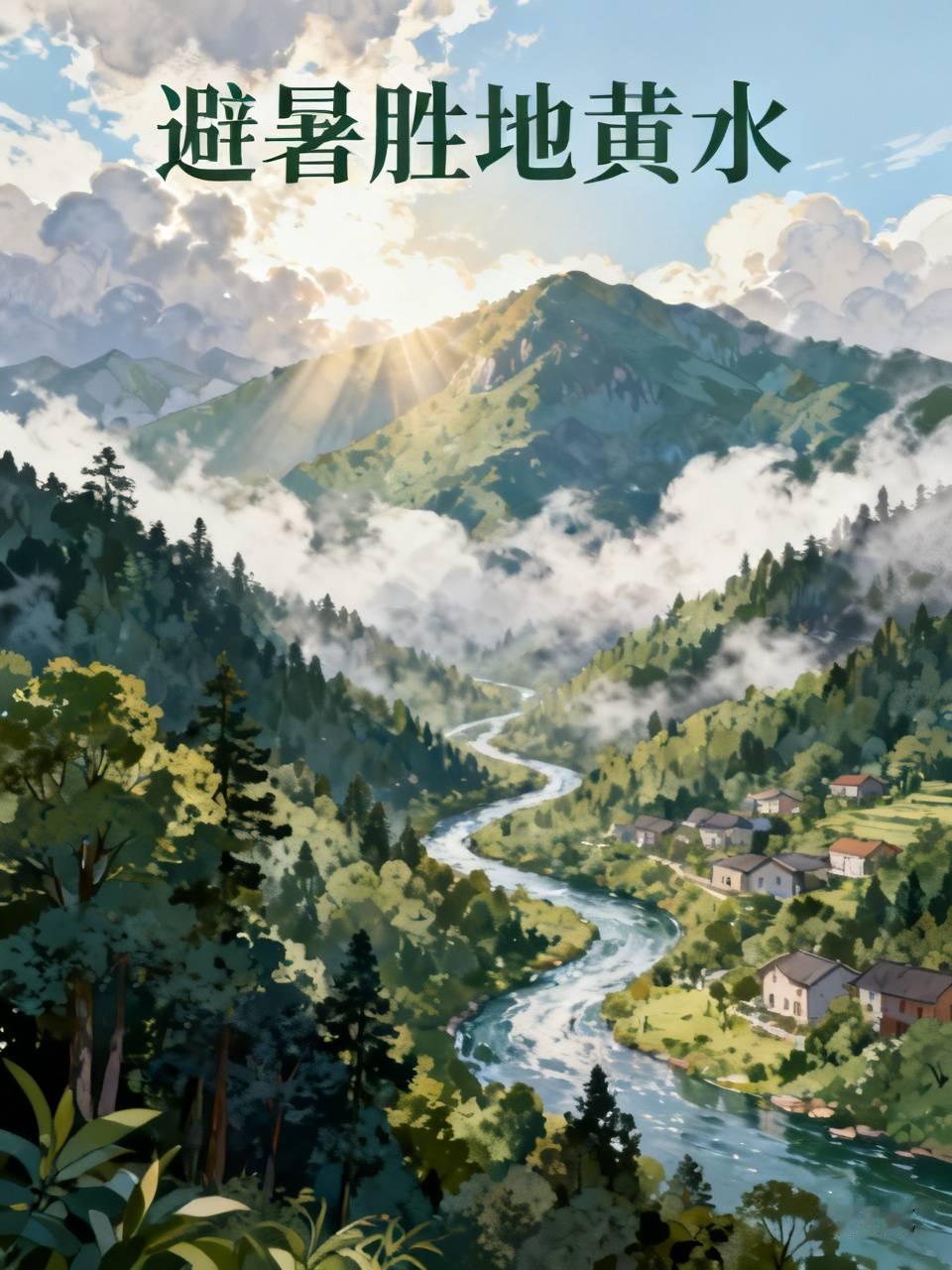 避暑胜地黄水人满为患解释这几天，重庆高温35度重庆避暑大军去黄水镇避暑，渝都舞