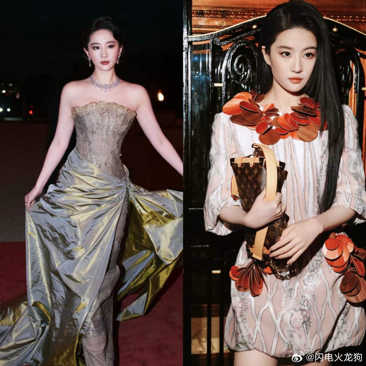 刘亦菲的两个顶级商务，让我明白卖珠宝和搞时尚是区别。每次都会被LV的衣服丑到，丑