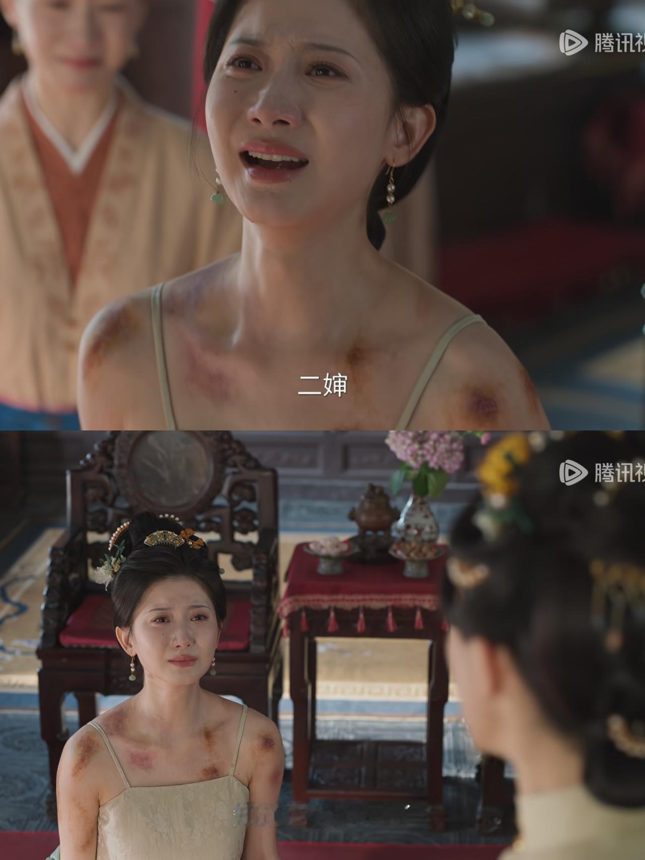 我觉得这应该是《兰香如故》里面目前最不可思议的地方了林绣莱长期遭受丈夫的家暴