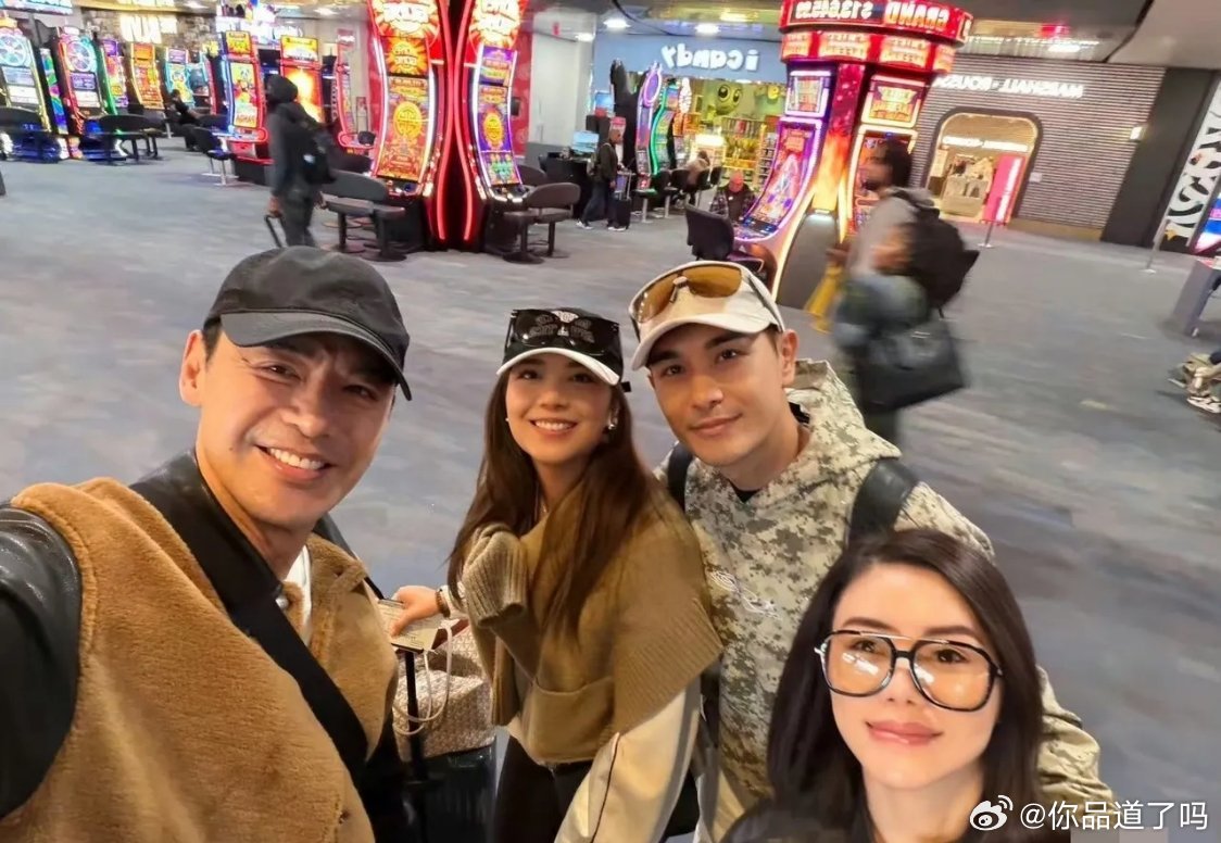 香港老牌男星钟镇涛真的太有钱了，为了庆祝自己73岁的生日，竟然从美国拉斯维加斯开