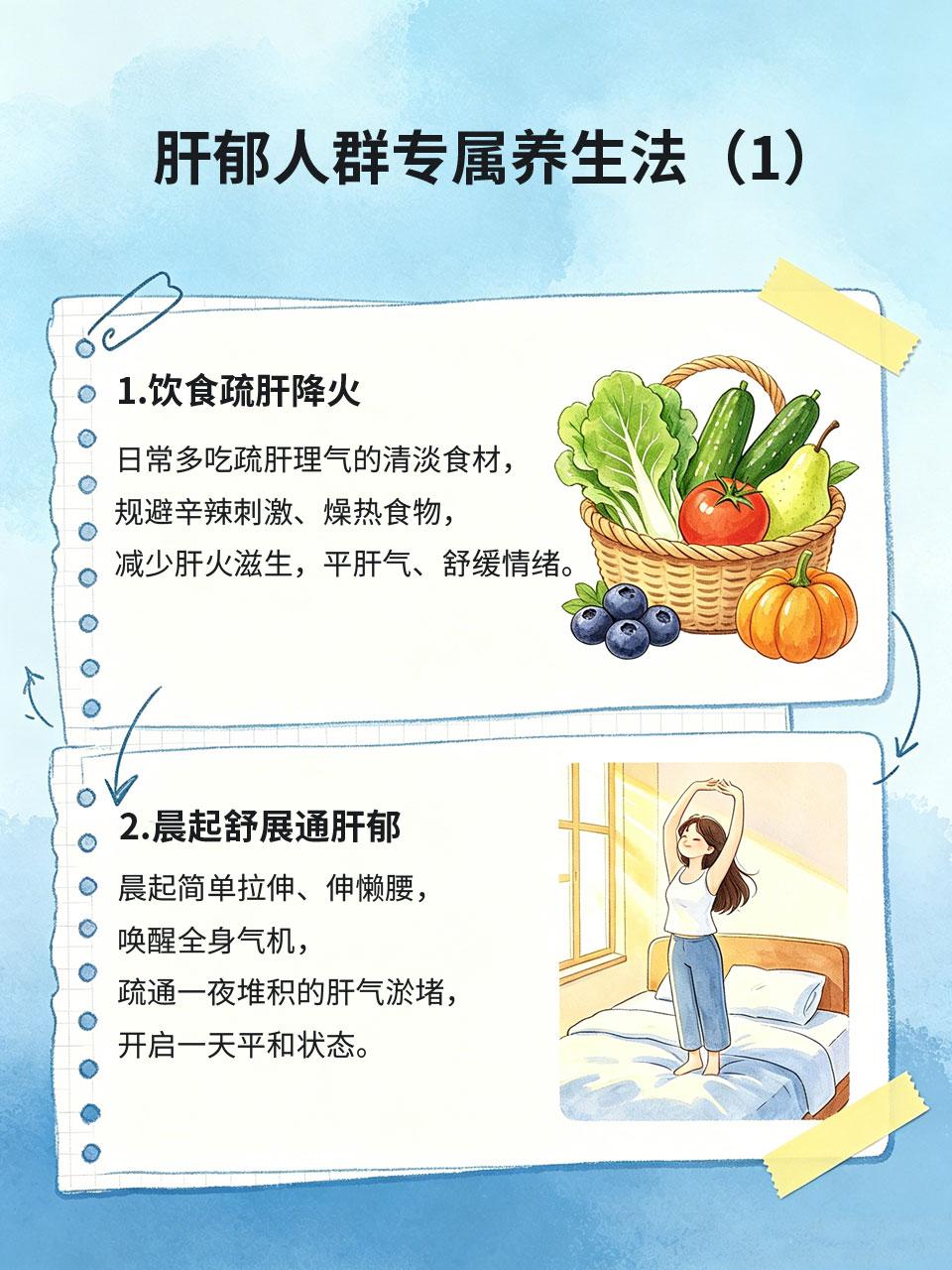 肝郁人群专属养生法，告别烦躁低落肝郁体质的人，常年情绪不稳定、莫名烦躁、低落压