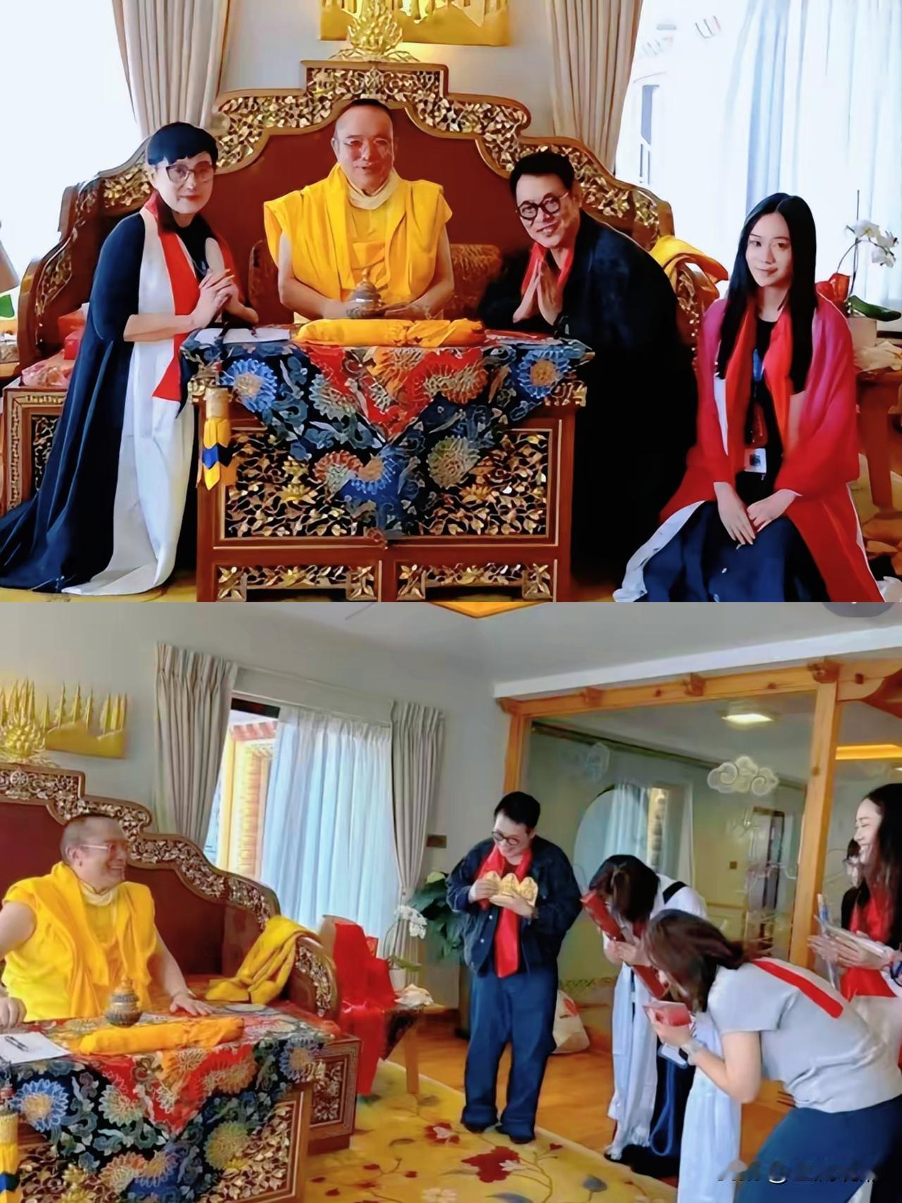 李连杰现在是彻底“入佛”了吗？时不时都要刷到他拜“佛”的消息，但他好像只信藏传佛