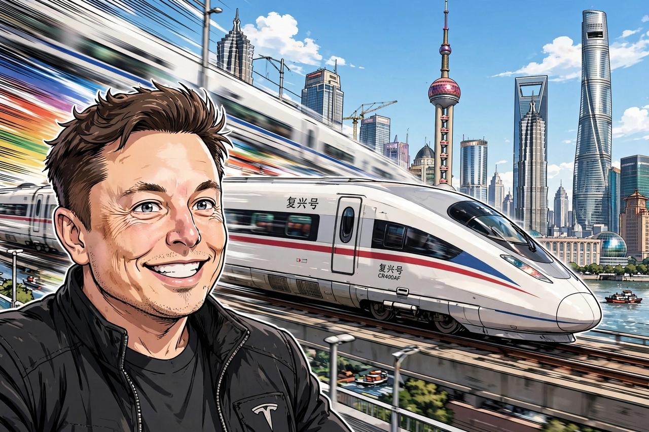 马斯克赞爆中国“如果你只有有限的时间，至少要去一趟上海和北京。单凭我的描述，根