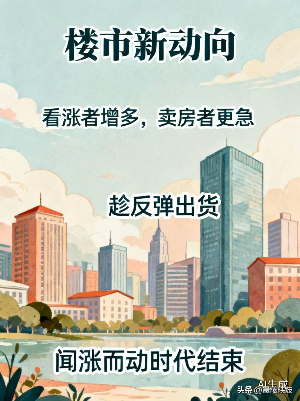 楼市大反转！看涨的人多了，为啥卖房的比买房的还急？最新调研数据让人大跌眼