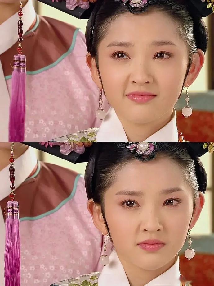 祺贵人愚蠢却实在美丽！同样是清宫剧造型，为什么演配角唐艺昕就很出彩，演绝世美女就