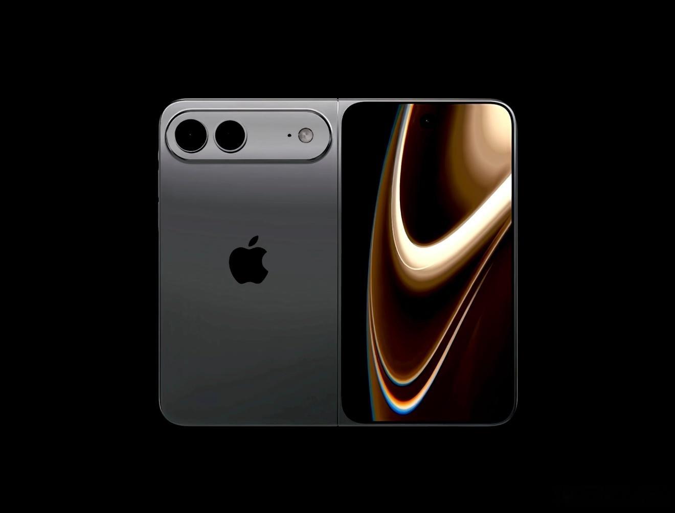 iPhone18折叠看来是开始发力了。7.8英寸、4：3比例，展开像个小iP