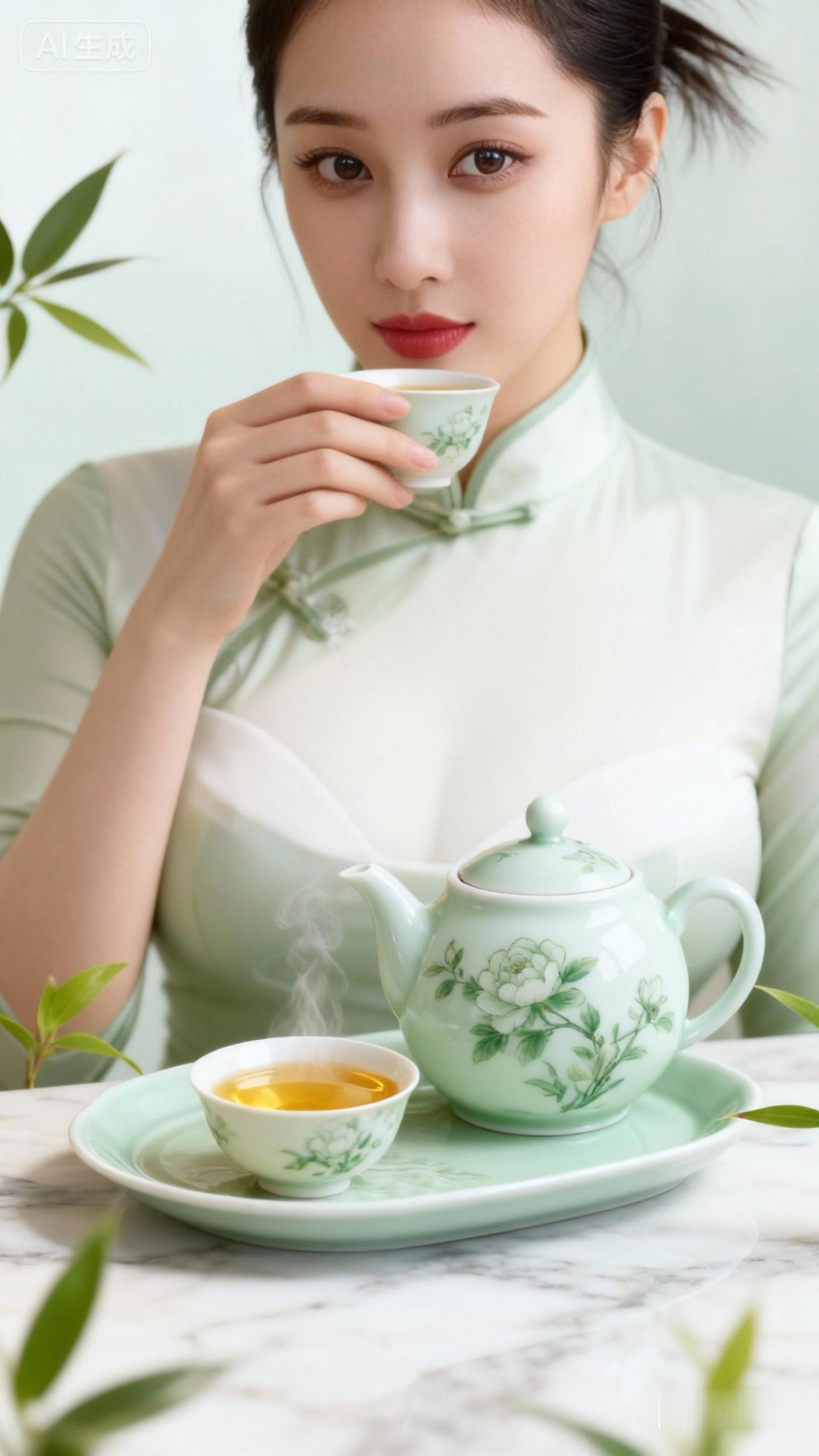 茶香满溢，静享悠然。