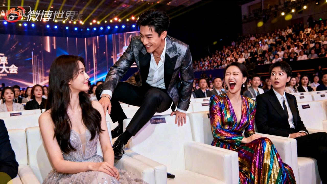 王鹤棣“翻墙”找白鹿！视界大会名场面炸屏，2.8亿网友喊续拍11月3日的微