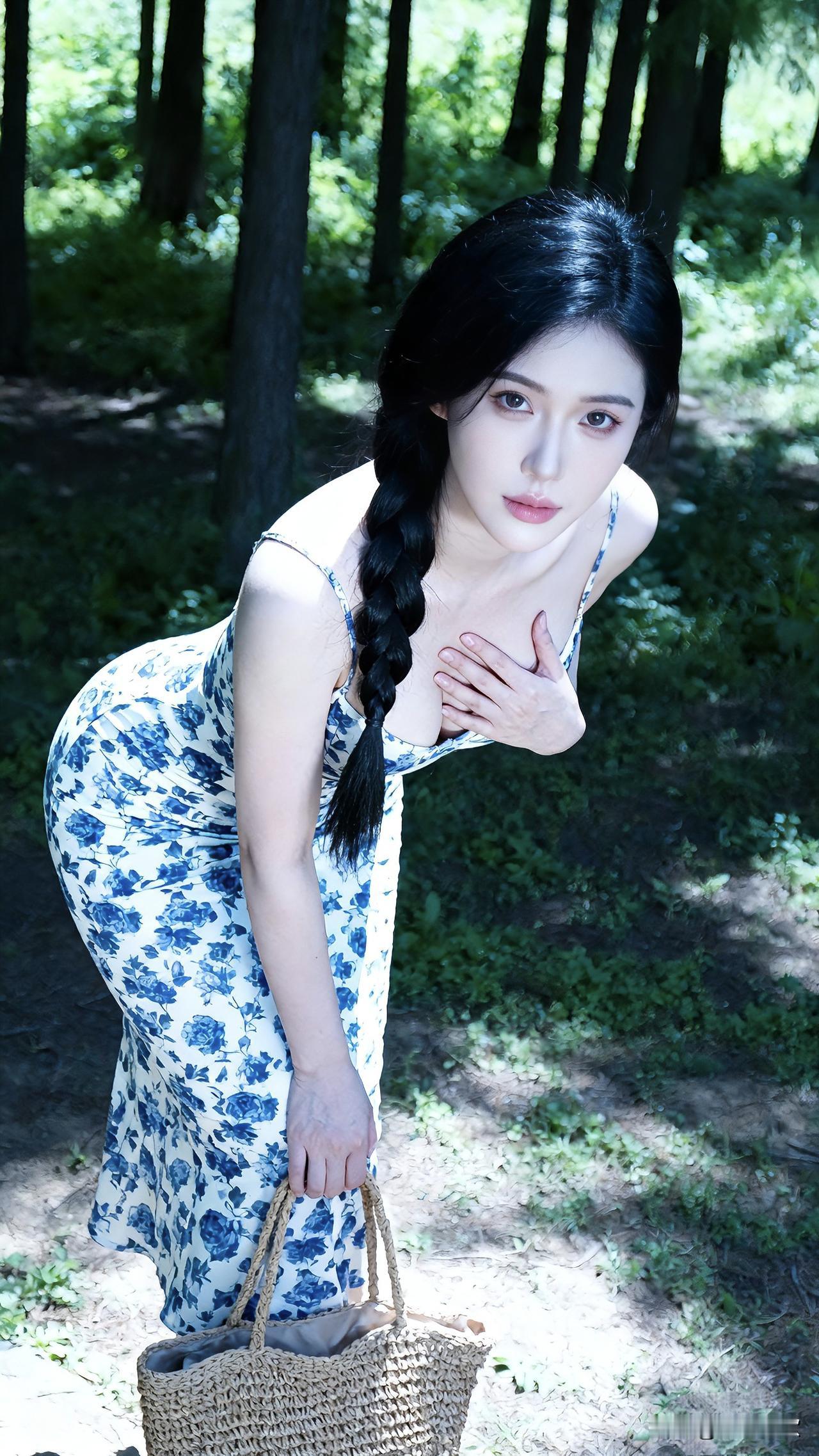 楚楚动人！我见犹怜！楚楚动人美女温婉出众美到心动的瞬间