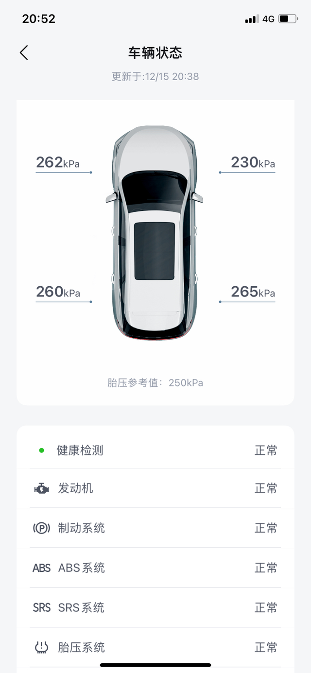 比亚迪胎压问题请问车友们，提车时发现胎压是这样子的，是不是有3个轮胎压太高了，