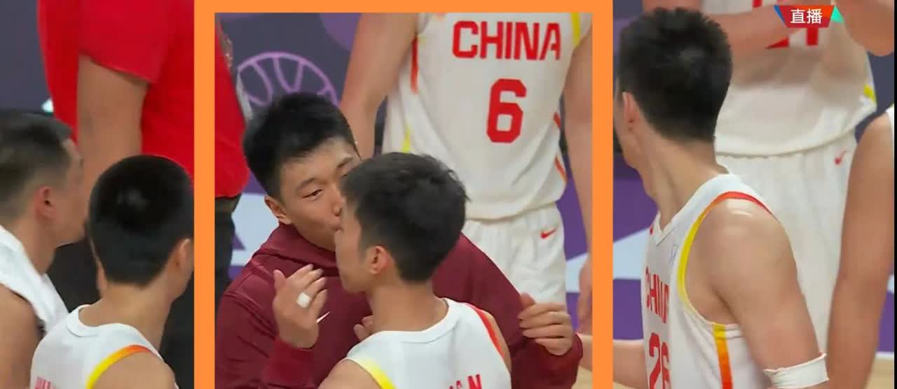 中国男篮悍将雷蒙真是一位大暖男！今天中国男篮以79：71战胜韩国男篮，挺进了本届
