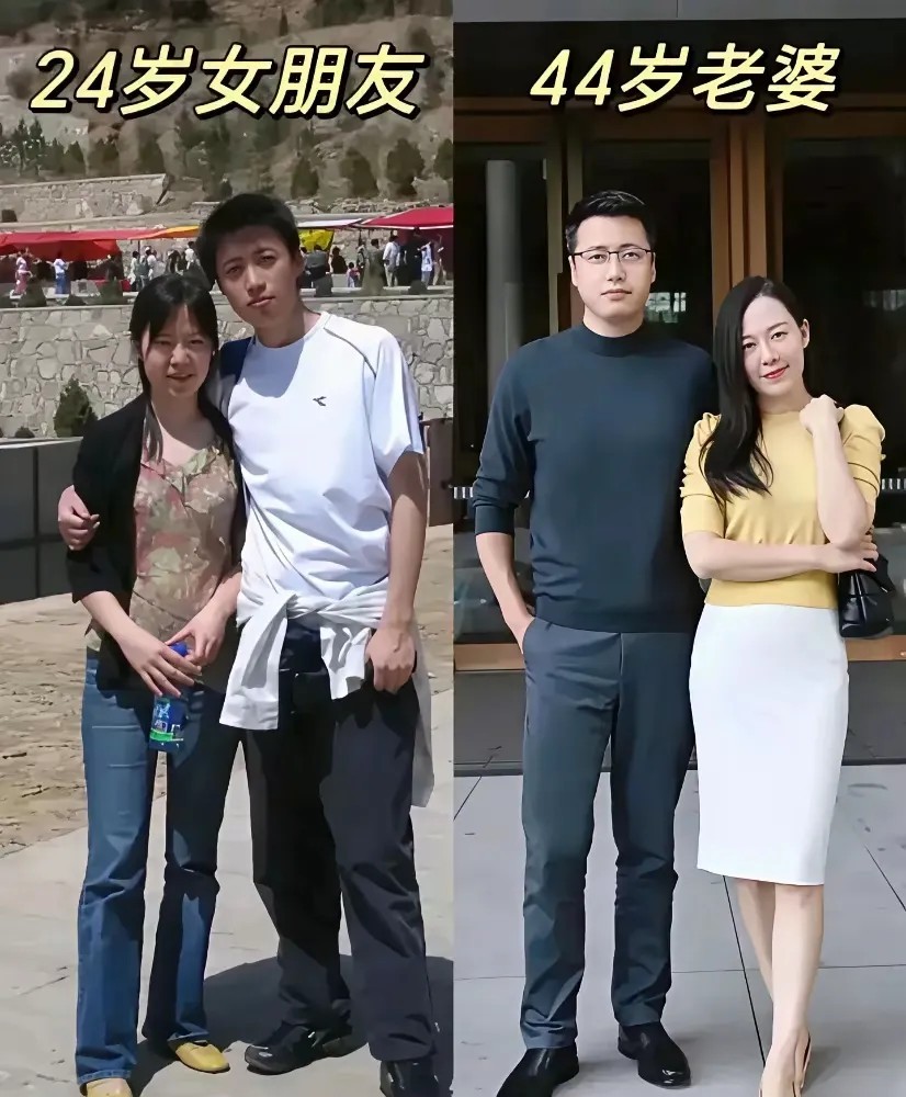 怎么感觉他老婆20年后比20年前还要有气质？漂亮？可能是他们夫妻结婚后非常的恩爱