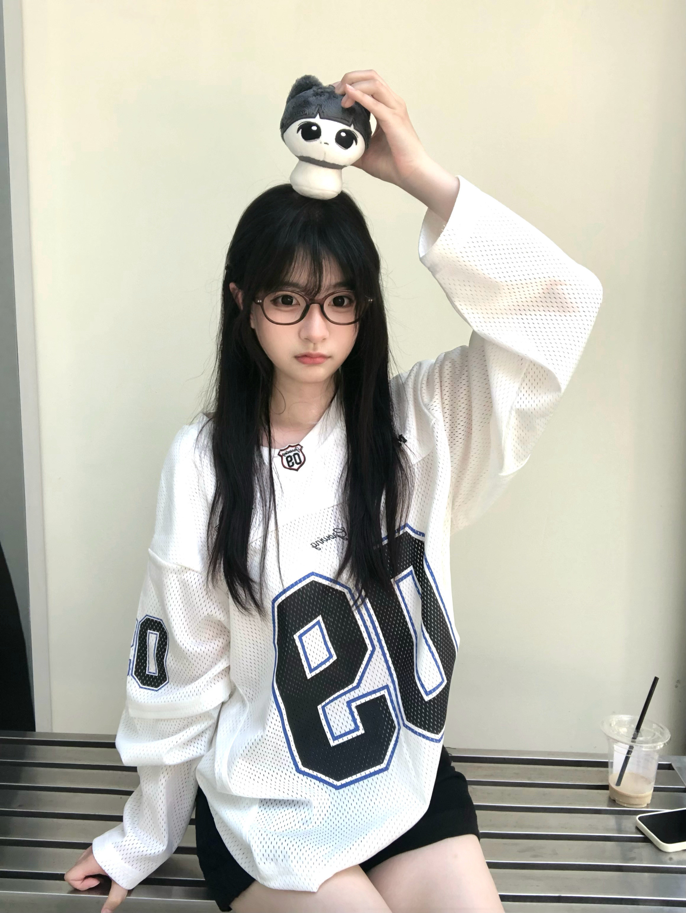 头顶一只大菇