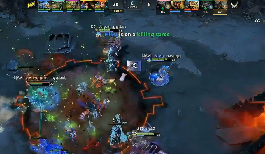 XG第一局不敌Navi，感觉这阵容实在太缺输出了，双酱油朗戈+陈功能有点重复都是