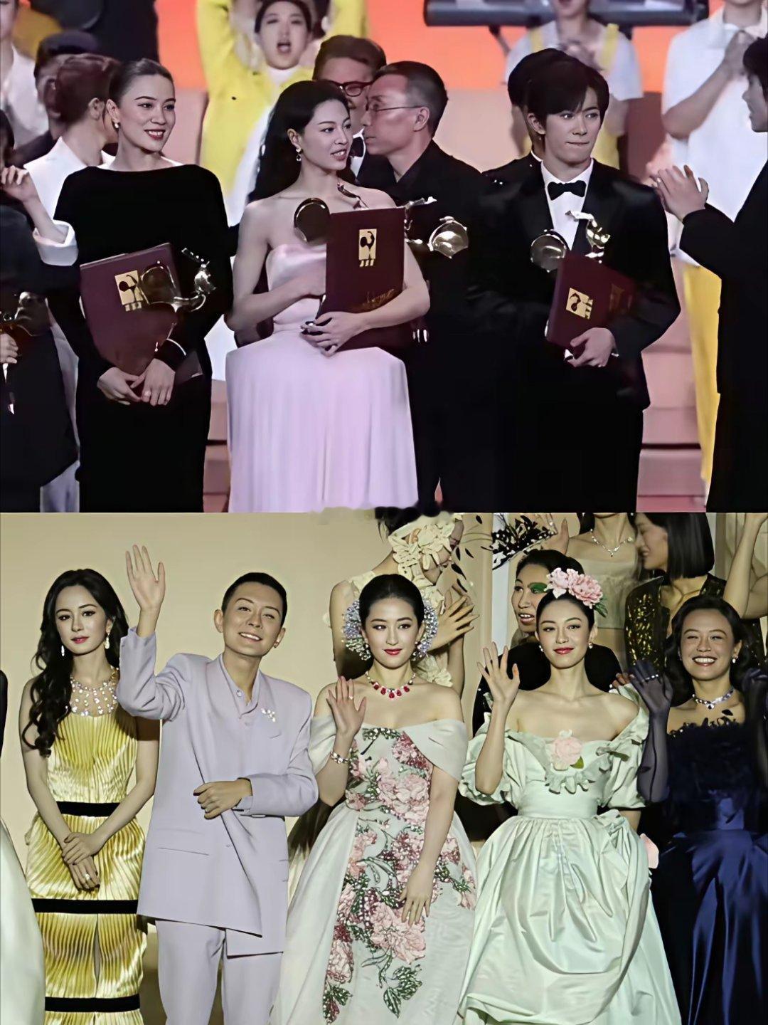 来个人教教钟楚曦吧！情商太低光漂亮走不长远啊得个奖就像范进中举一样忘乎所以了？这