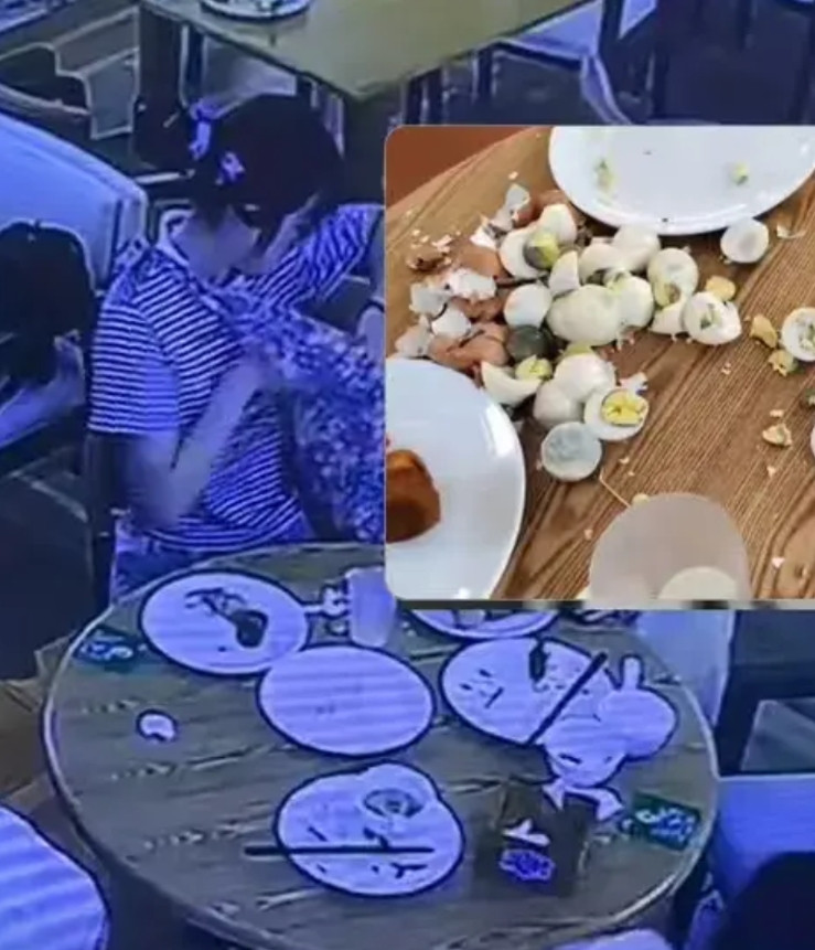 谁有陕西捏碎鸡蛋女子的电话？我想告诉她，虽然酒店提供的鸡蛋是免费的，但是！浪
