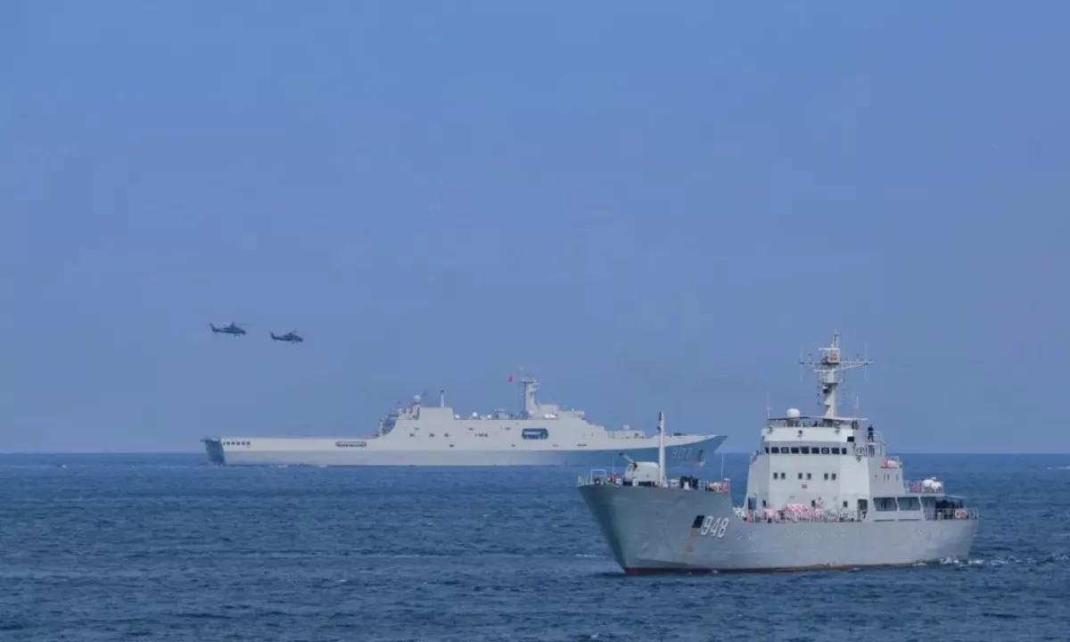 巴士海峡战略通道告急，美菲日军演挑衅，南部战区坚决捍卫主权据南部战区消息，南