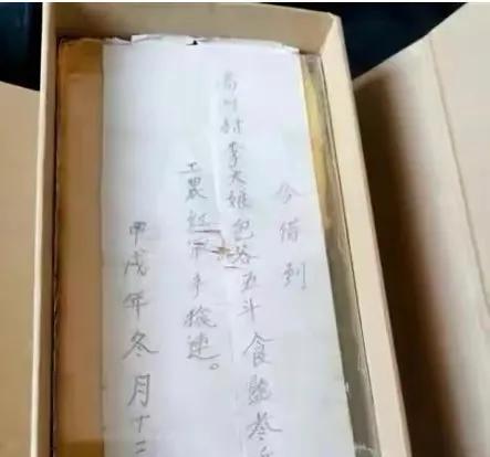 2008年河南一个年轻人惊奇地发现自家屋顶的一块瓦片竟被泥巴捂得严严实实，打开一