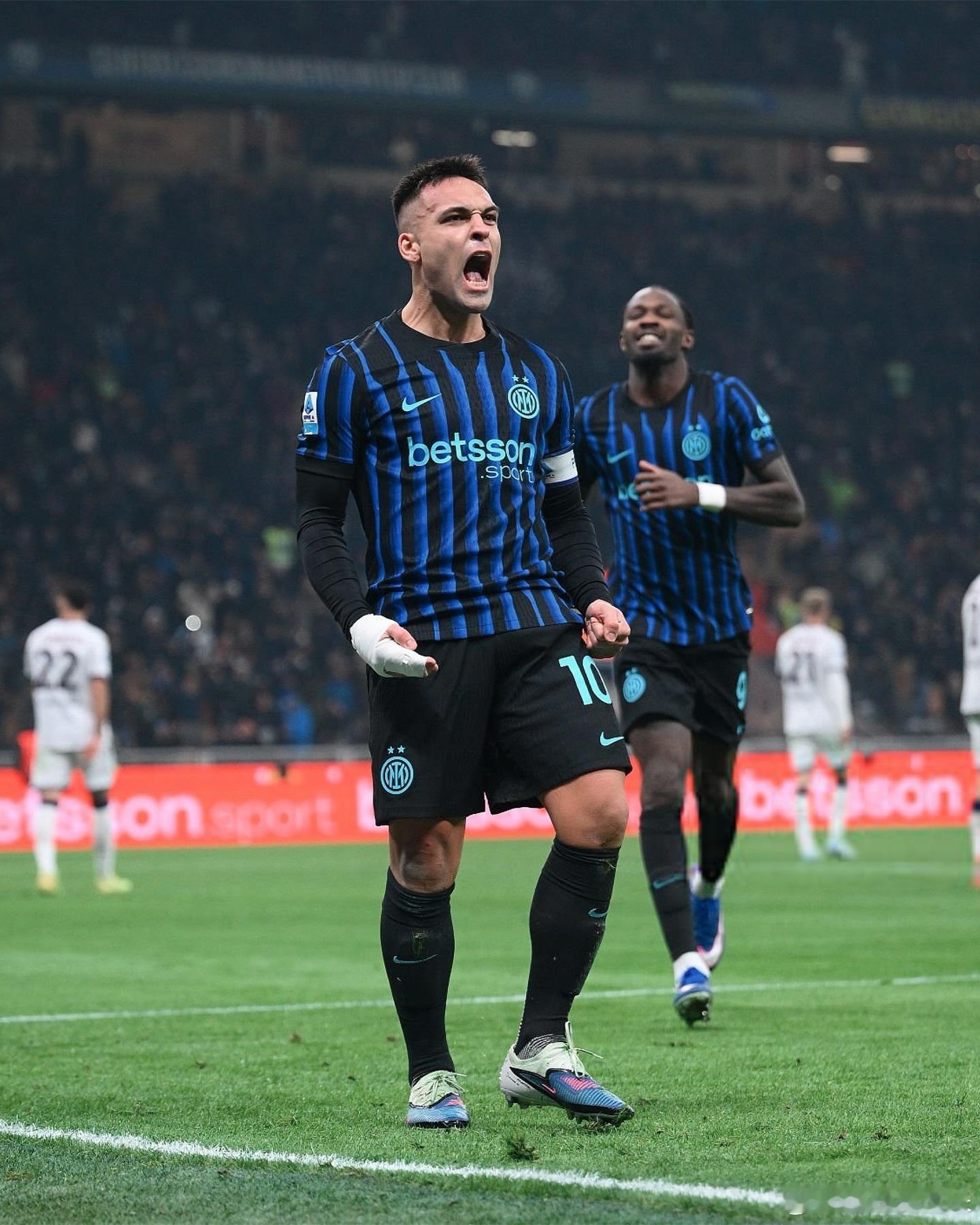 罗马体育报：对阵萨索洛的比赛，国际米兰主力前锋线将是劳塔罗和图拉姆。自从欧冠踢多