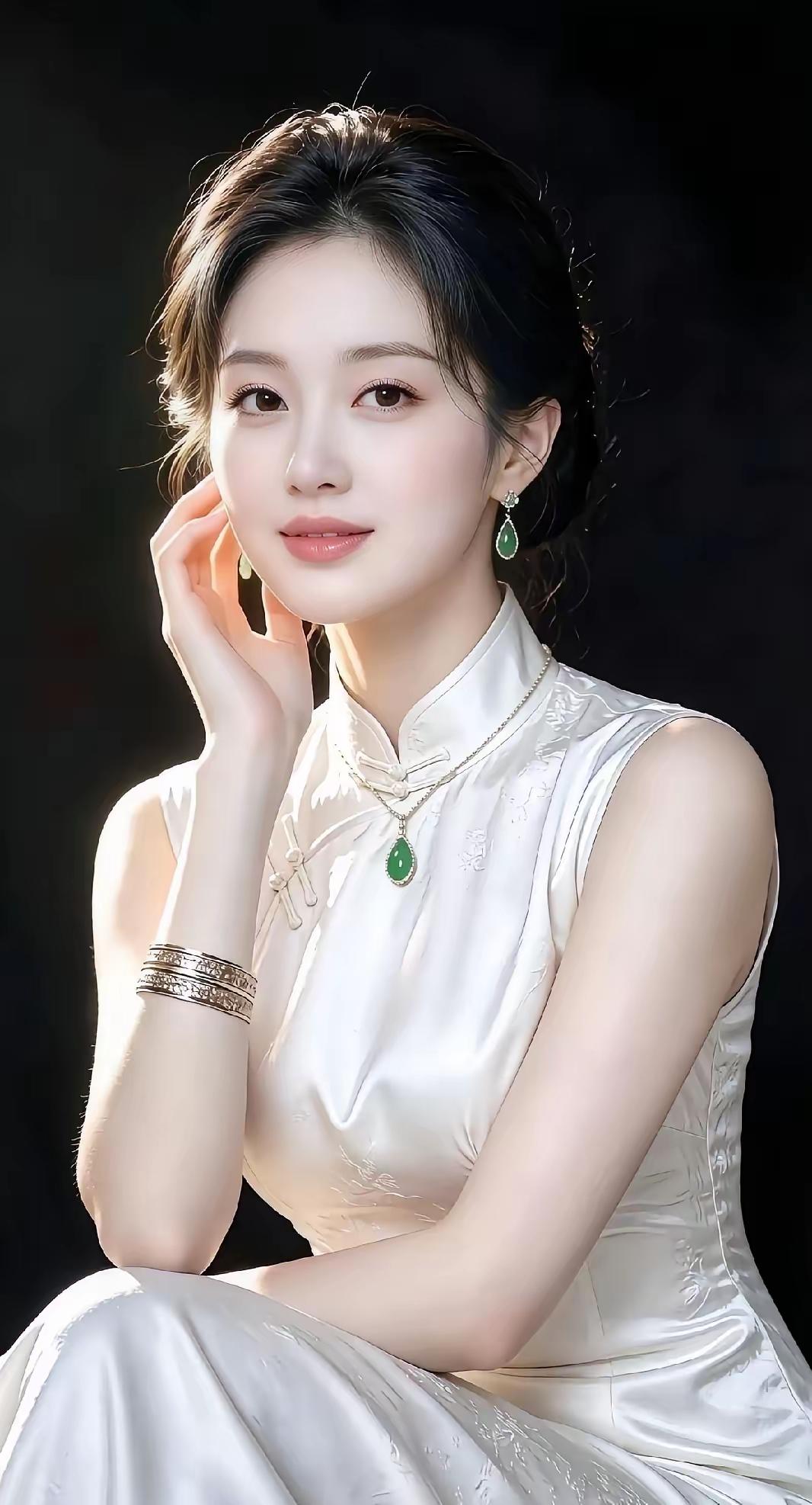 这位小姐姐真优雅，好漂亮！