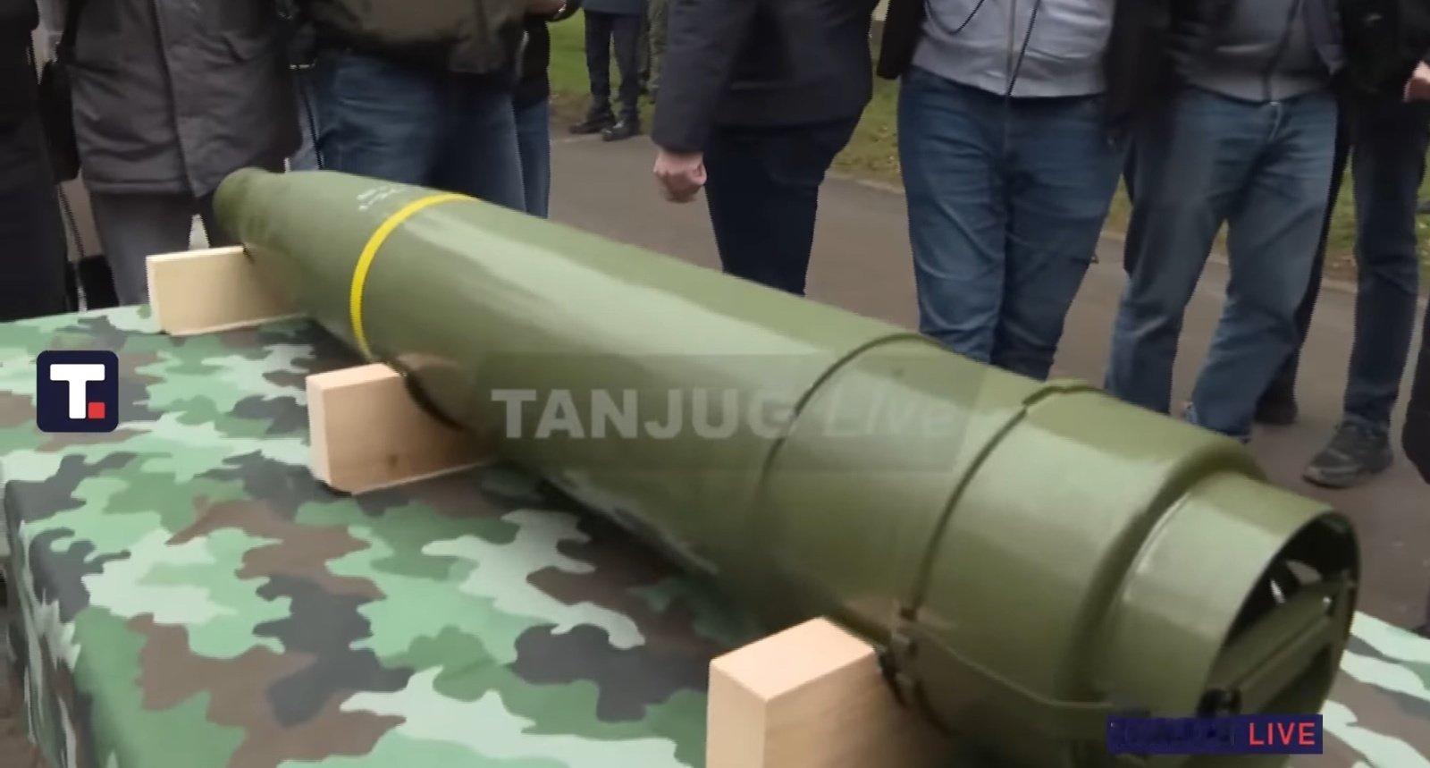 塞尔维亚似乎装备了中国GP-6制导炮弹