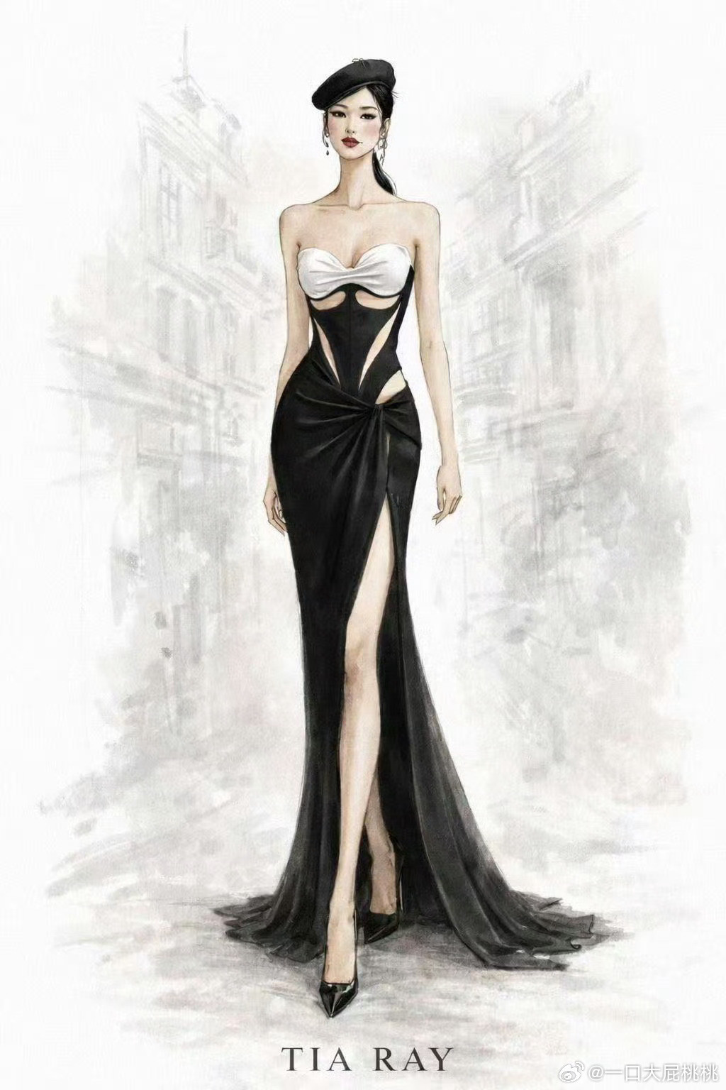 袁娅维今晚演唱会上身了CeliaKritharioti特别定制，这牌子刚进