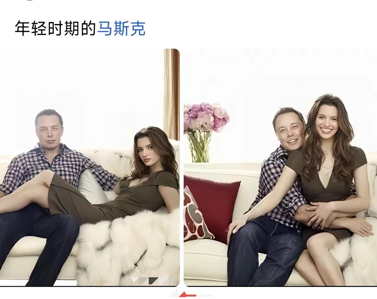 被称为身材“怪异”的马斯克，当年能和英国漂亮的女演员妲露拉·莱莉走到一起。不知道