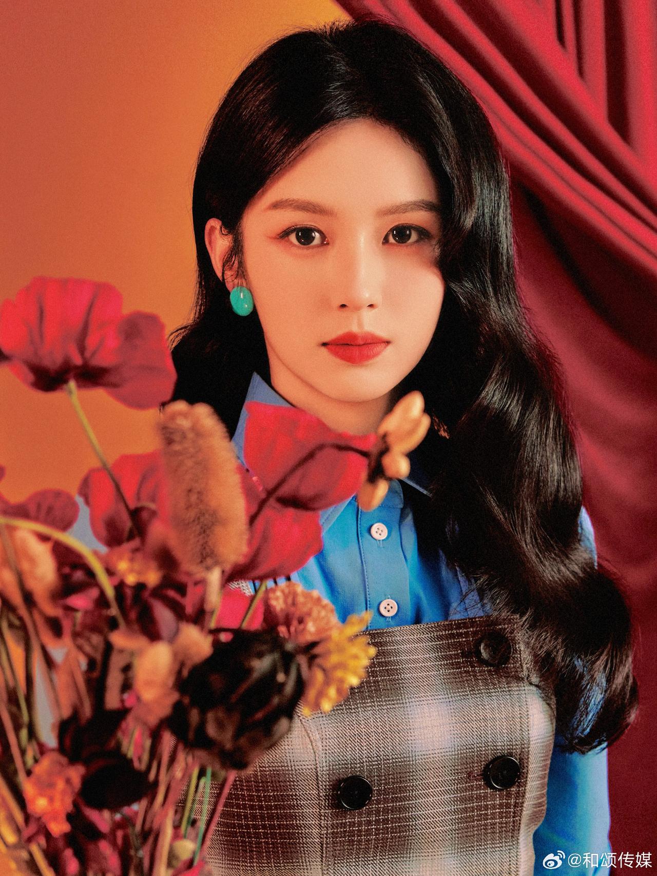 也子的复古风[滑稽笑]周也