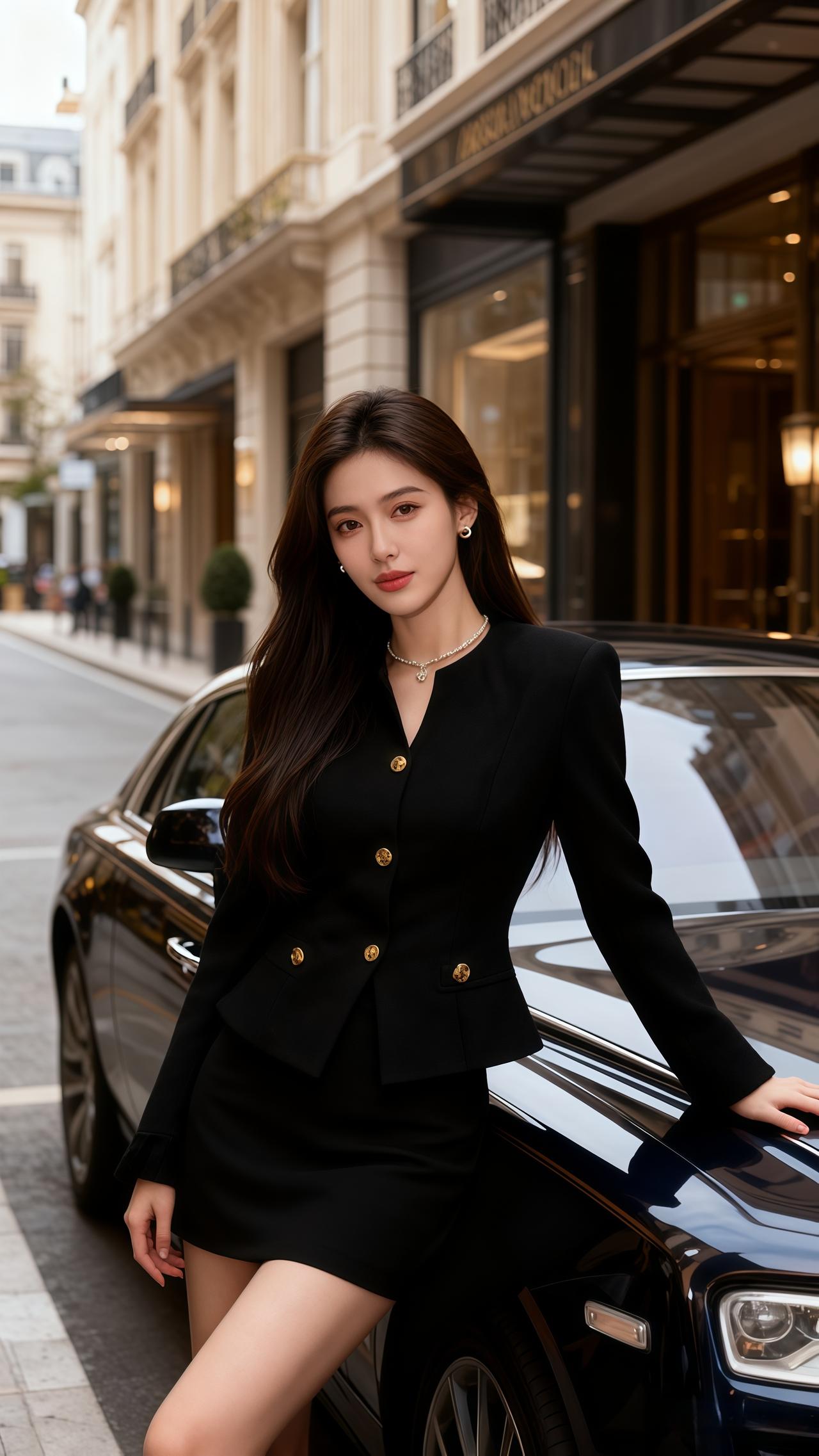 穿搭今天穿什么时尚气质穿搭高级感穿搭黑色系穿搭