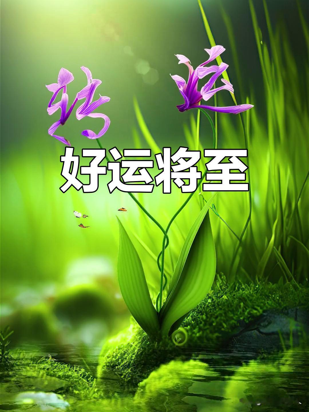 要笃定地相信：你就是一个有福气的人。老天在悄悄为你铺路，贵人正踩着七彩祥云