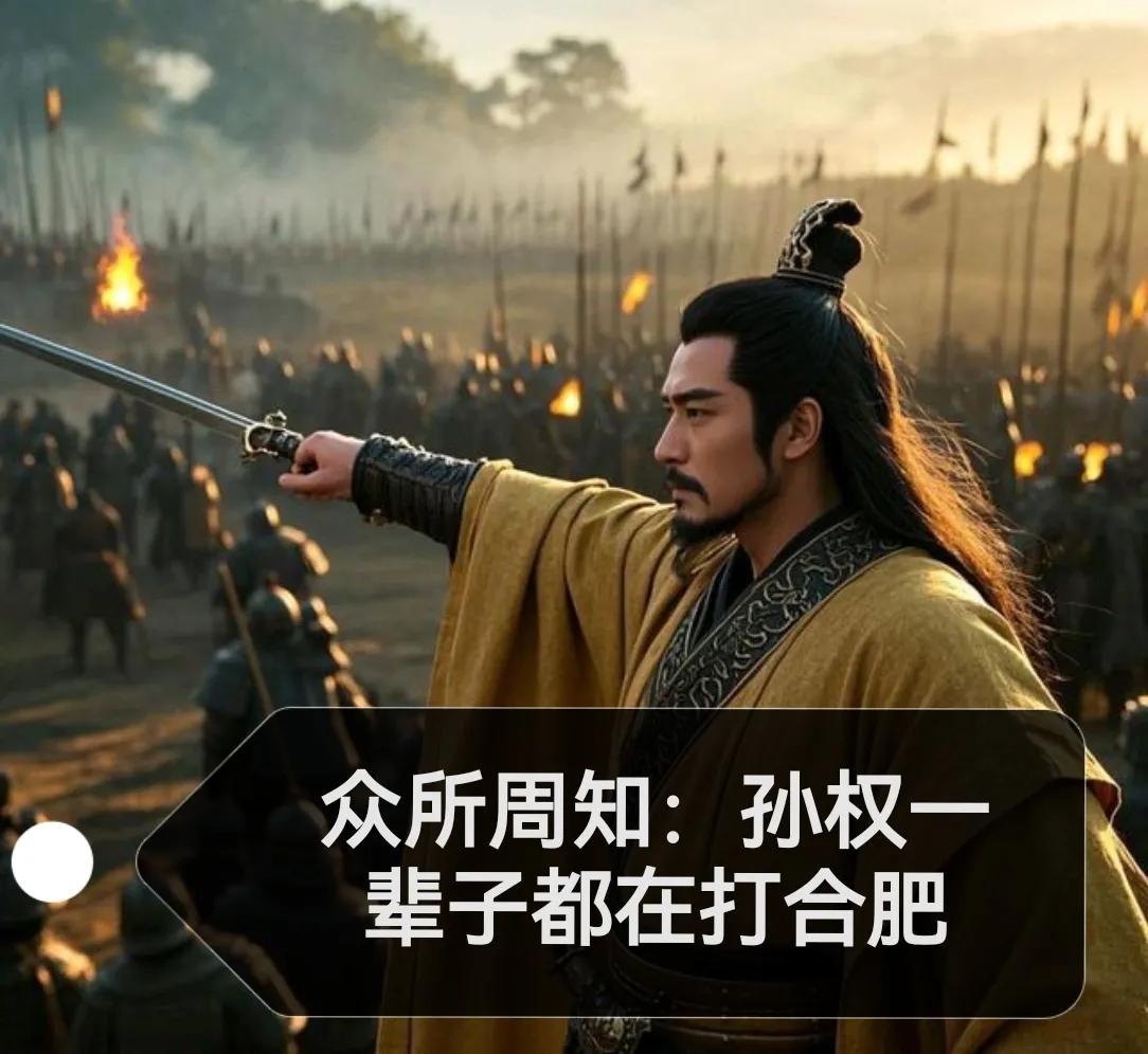 孙权对合肥的执着，堪称三国时期最耐人寻味的战略迷局之一。孙权倾尽半生心血、五次亲