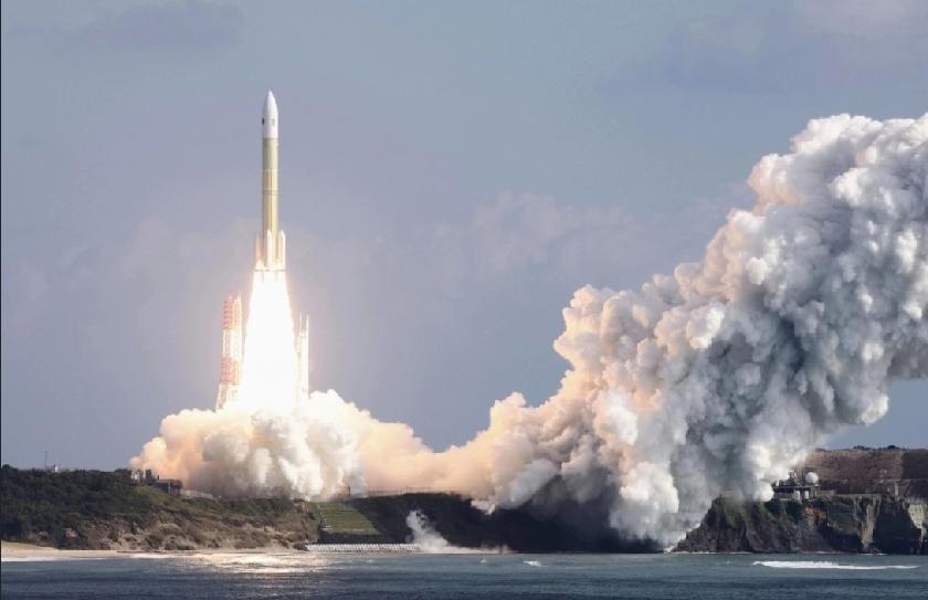 日本宇宙航空研究开发机构（JAXA）直播画面显示，10月26日发射的日本新一代无