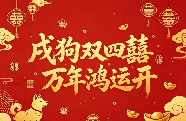 属狗的注意了，2026年6月13号开始要走双四囍大运了！工作上会遇到贵人提携，小